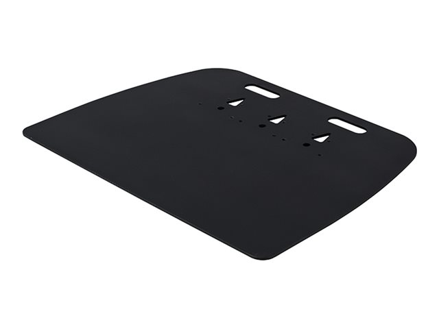 B-TECH BT4002 - Mounting component (stand base) - for flat panel - heavy duty steel, rubber feet - black - floor-standing