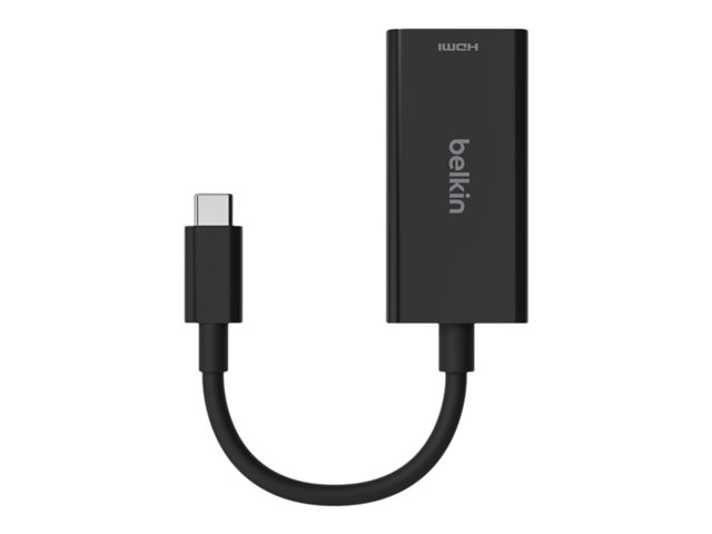 Belkin Connect - Adapter - 24 pin USB-C male to HDMI female - black - 4K144Hz support, 8K60Hz support