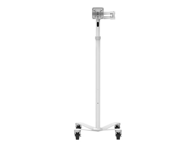 Compulocks Medical Rolling Cart Extended - VESA Compatible - Cart - for LCD display - medical - white - screen size: up to 15\" - for Compulocks Medical Rolling Cart Extended - VESA Compatible