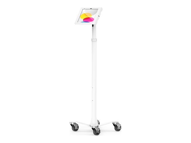 Compulocks Apex - Mounting kit (enclosure, cart stand) - for tablet - medical - high-grade aluminium - white - for Apple iPad A16 Wi-Fi, A16 Wi-Fi + Cellular