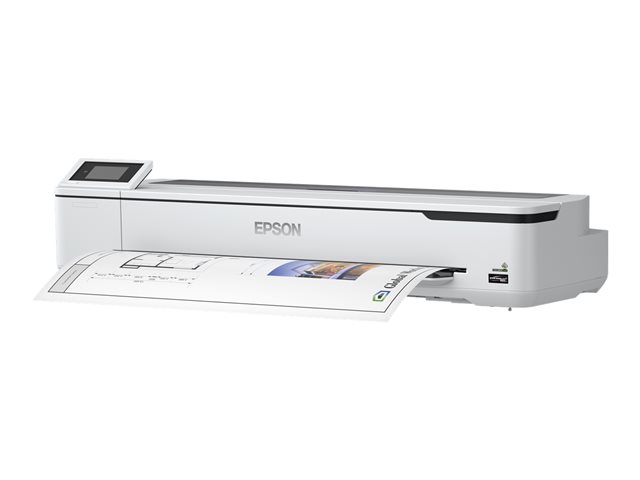 Epson SureColor SC-T5100N - 36\" large-format printer - colour - ink-jet - Roll (91.4 cm) - 2400 x 1200 dpi - Gigabit LAN, Wi-Fi(n), USB 3.0 - cutter