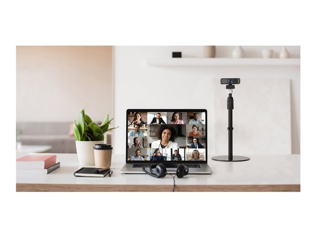 Kensington A1010 - Stand - telescopic - for microphone / webcam / light - 3/8\" screw mount - desktop - for Kensington ProVC Bundle