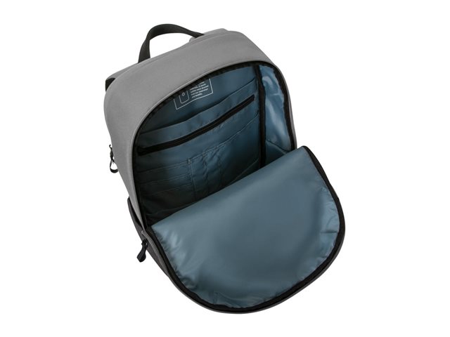 Targus Sagano EcoSmart Commuter - Notebook carrying backpack - 15.6\" - black, grey