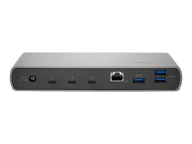 Kensington SD5750T - Docking station - Thunderbolt 4 - 3 x Thunderbolt - 1GbE - 180 Watt - for Microsoft Surface Laptop Studio, Pro 8