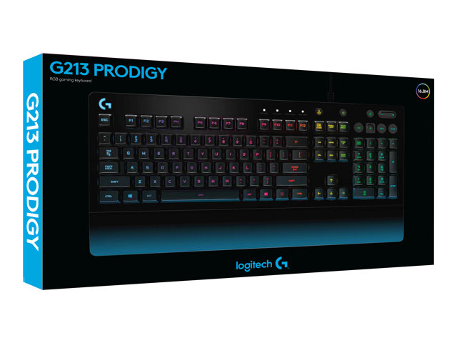 Logitech Prodigy G213 - Keyboard - backlit - USB - French