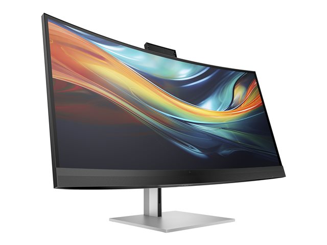 HP 740pm - Series 7 Pro - LED monitor - curved - 40\" (39.7\" viewable) - 5120 x 2160 WUHD @ 60 Hz - IPS - 300 cd/m² - 1000:1 - 5 ms - 2xThunderbolt 3, HDMI, DisplayPort - speakers - black, silver