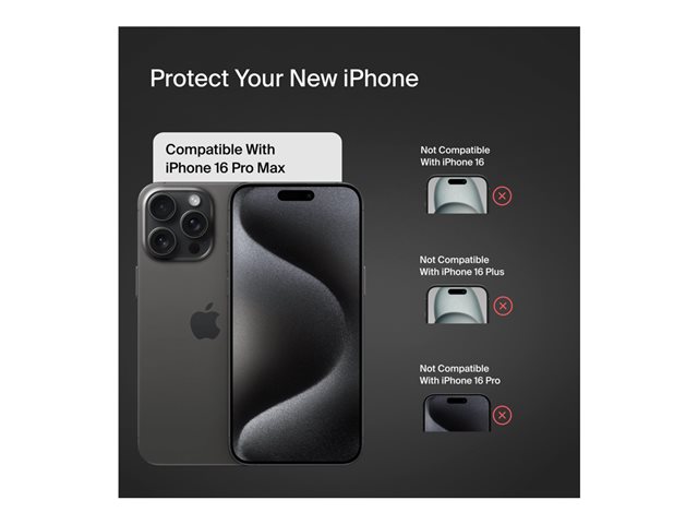 BELKIN ScreenForce Pro UltraGlass2 AM Screen Protector - iPhone 16 Pro Max