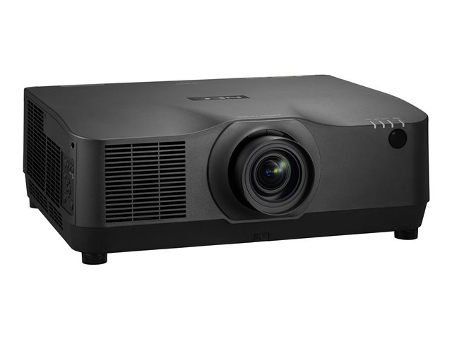 NEC PA804UL - 3LCD projector - 3D - 8200 ANSI lumens - WUXGA (1920 x 1200) - 16:10 - 1080p - no lens - LAN - black