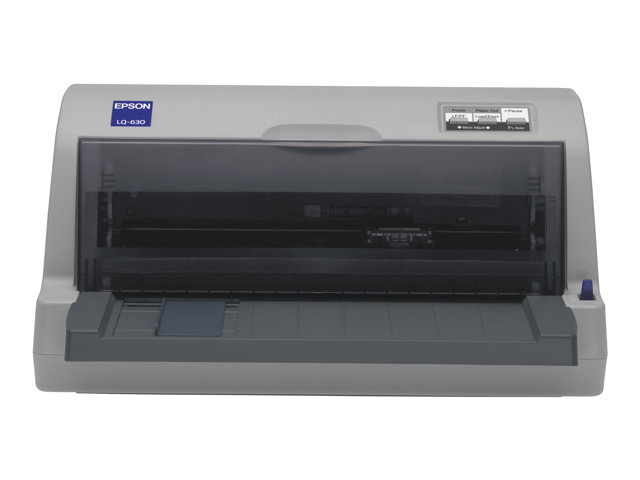 Epson LQ 630 - Printer - B/W - dot-matrix - 360 x 180 dpi - 24 pin - up to 360 char/sec - parallel, USB 2.0