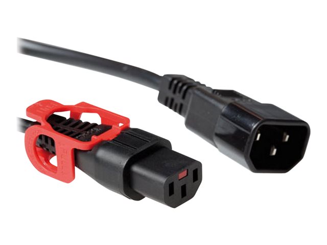 POWERCORD C13 LOCK+ -C14 0.50M. 1 stk