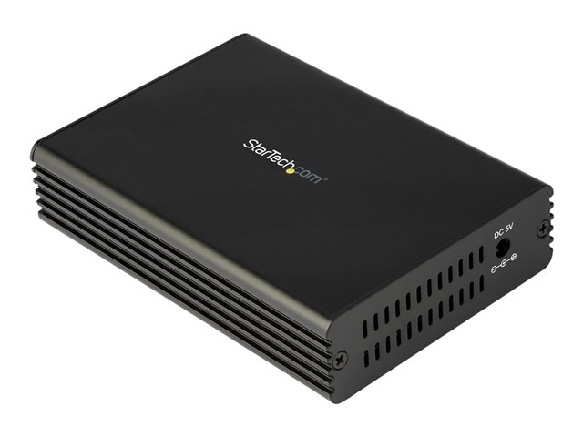 StarTech.com 10GbE Fiber Ethernet Media Converter for 10Gbps Network 10GBASE-T SFP to RJ45 Multigigabit Singlemode/Multimode Fiber Optic to Copper Network Ethernet to Fiber Bridge, SMF/MMF - SFP to RJ-45 Converter (MCM10GSFP) - Fibre media converter - 10GbE - 10GBase-T, 10GBase-LR, 10GBase-SR - RJ-45 / SFP+