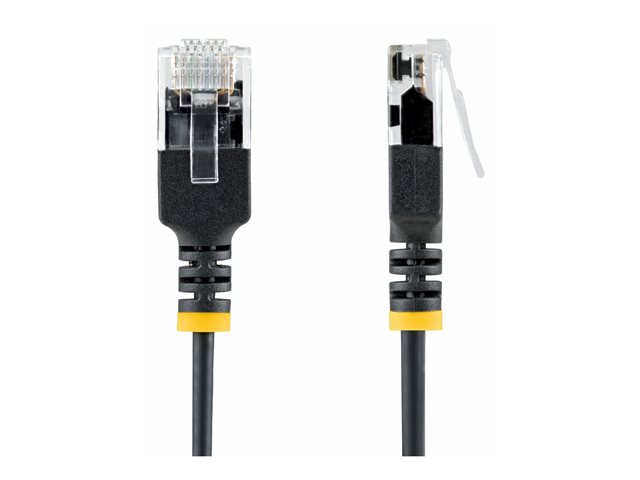 4m Black Ultra Slim CAT6a Cable