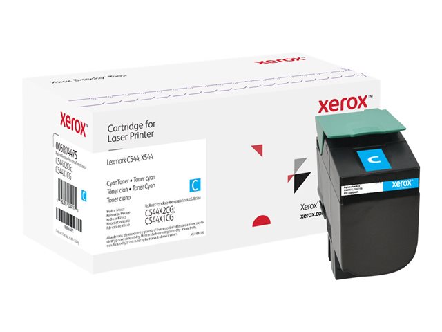Everyday - Cyan - compatible - toner cartridge (alternative for: Lexmark C544X1CG, Lexmark C544X2CG) - for Lexmark C544, C546, X544, X546, X548