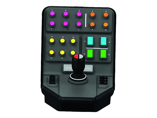 Logitech Heavy Equipment Side Panel - Flight simulator controller - wired - for PC