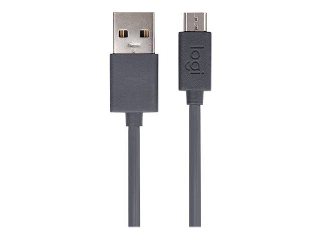 USB-A to micro charging cable - GRAPHITE - WW