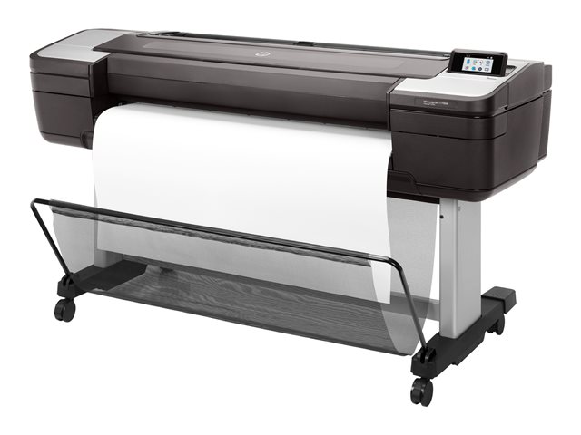 HP DesignJet T1700dr PostScript - 44\" large-format printer - colour - ink-jet - 1118 x 1676 mm - 2400 x 1200 dpi - up to 0.55 min/page - capacity: 2 rolls - Gigabit LAN, USB host - cutter