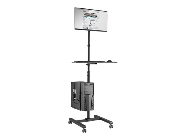 MOBILE WORKSTATION INDIVIDUAL HEIGHT ADJUSTMENT