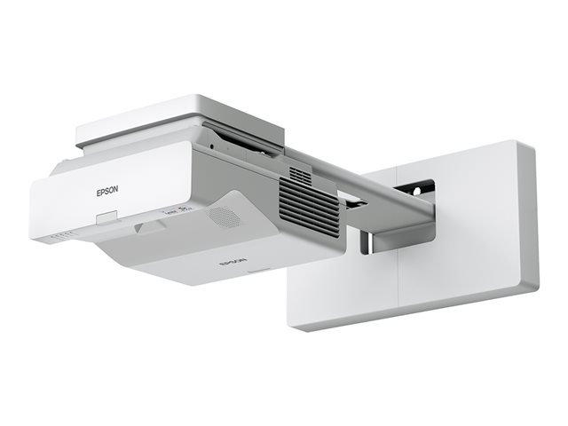 Epson EB-770F - 3LCD projector - 4100 lumens (white) - 4100 lumens (colour) - 16:9 - 1080p - ultra short-throw lens - 802.11a/b/g/n/ac wireless / LAN/ Miracast - white