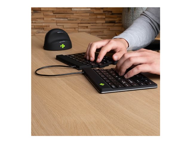 R-Go Split Break ergonomic keyboard QWER