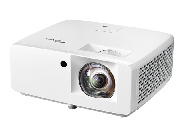 Optoma ZX350ST - DLP projector - laser - 3D - 3300 lumens - XGA (1024 x 768) - 4:3 - 1080p - white