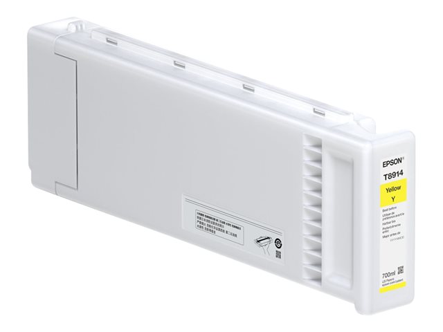 Epson T8904 - 700 ml - yellow - original - ink cartridge - for SureColor SC-S40600, SC-S60600, SC-S80600
