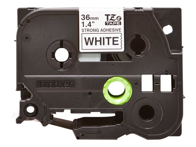 Brother TZe-S261 - Extra strength adhesive - black on white - Roll (3.6 cm x 8 m) 1 cassette(s) laminated tape - for P-Touch PT-3600, 9200, 9500, 9600, 9700, 9800, D800, P900, P950, P-Touch Cube PT-P910
