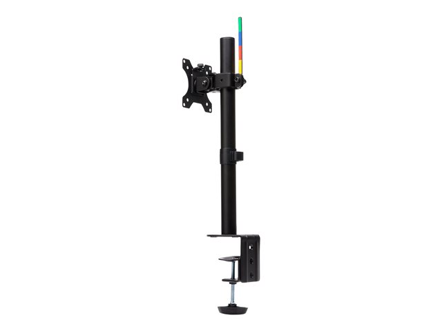 Kensington SmartFit Ergo Single Monitor Arm - Mounting kit - adjustable arm - for Monitor - black - screen size: up to 34\" - desktop, C-clamp, grommet, desk-mountable
