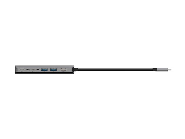 Belkin CONNECT USB-C 6-in-1 Multiport Adapter - Docking station - USB-C - HDMI - 1GbE