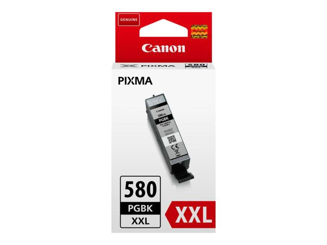 Canon PGI-580PGBK XXL - 25.7 ml - XXL size - black - original - ink tank - for PIXMA TS6251, TS6350, TS6351, TS705, TS8252, TS8350, TS8351, TS8352, TS9550, TS9551