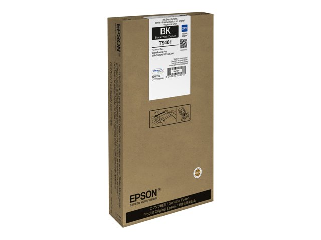Epson T9461 - 136.7 ml - XXL size - black - original - ink cartridge - for WorkForce Pro WF-C5290DW, WF-C5790DWF