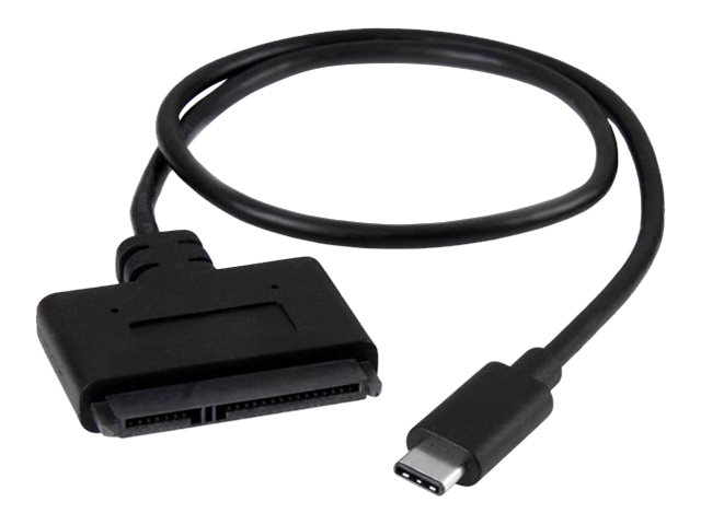 StarTech.com USB C to SATA Adapter - External Hard Drive Connector for 2.5'' SATA Drives - SATA SSD / HDD to USB C Cable (USB31CSAT3CB) - Storage controller - 2.5\", 3.5\" - SATA 6Gb/s - USB 3.1 (Gen 2) - black