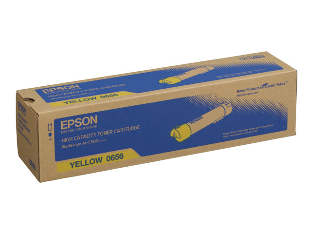 Epson - High capacity - yellow - original - toner cartridge - for WorkForce AL-C500DHN, AL-C500DN, AL-C500DTN, AL-C500DXN
