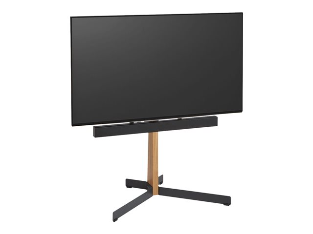 Vogel's TVS 3695 Oak & Steel (Black), TV Floor Stand, max. vesa 600 x 400, 50 kg, 40-77\"