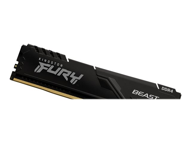 Kingston FURY Beast - DDR4 - kit - 64 GB: 2 x 32 GB - DIMM 288-pin - 2666 MHz / PC4-21300 - CL16 - 1.2 V - unbuffered - non-ECC - black