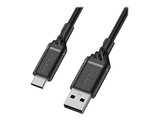 OtterBox Standard - USB cable - 24 pin USB-C (M) to USB (M) - 2 m 