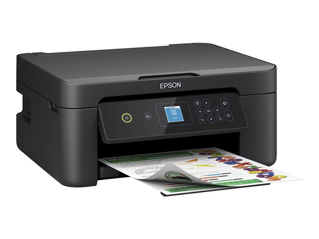Epson Expression Home XP-3205 - Multifunction printer - colour - ink-jet - A4/Legal (media) - up to 10 ppm (printing) - 100 sheets - USB, Wi-Fi - black