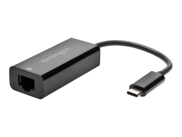 Kensington CA1100E USB-C to Ethernet Adapter - Network adapter - USB-C 3.1 - Gigabit Ethernet x 1