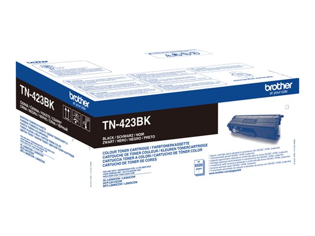 Brother TN423BK - Jumbo Yield - black - original - toner cartridge - for Brother DCP-L8410, HL-L8260, HL-L8360, MFC-L8690, MFC-L8900