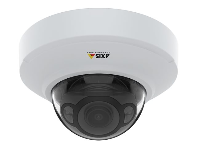 AXIS M4216-LV - Network surveillance camera - dome - indoor - vandal resistant / impact resistant / dust resistant / water resistant - colour (Day&Night) - 4 MP - 2304 x 1728 - 720p, 1080p - fixed iris - vari-focal - audio - HDMI - LAN 10/100 - H.264, MPEG-4 Part 10, AVC, H.265, MPEG-H Part 2, HEVC, MJPEG - PoE Plus Class 3