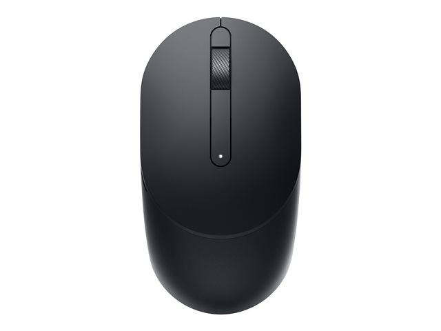 Dell MS300 - Mouse - full size - right and left-handed - optical LED - 3 buttons - wireless - 2.4 GHz - black - retail - box - with 3 years Next Business Day Advanced Exchange Service