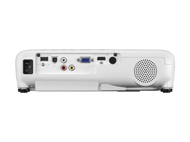 Epson EB-W51 - 3LCD projector - portable - 4000 lumens (white) - 4000 lumens (colour) - WXGA (1280 x 800) - 16:10 - 720p