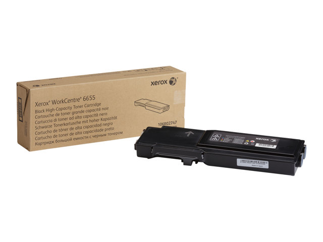 Xerox WorkCentre 6655 - High capacity - black - original - toner cartridge - for WorkCentre 6655