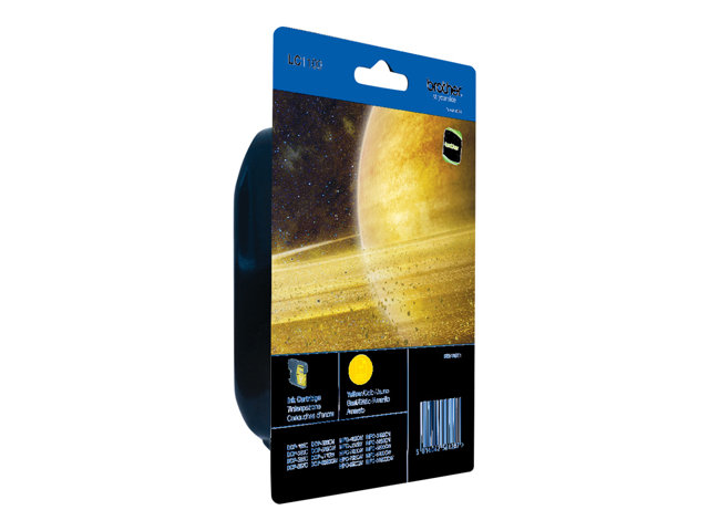 Brother LC1100YBP - Yellow - original - blister - ink cartridge - for Brother DCP-185, 385, 585, 6690, MFC-490, 5490, 5890, 6490, 990