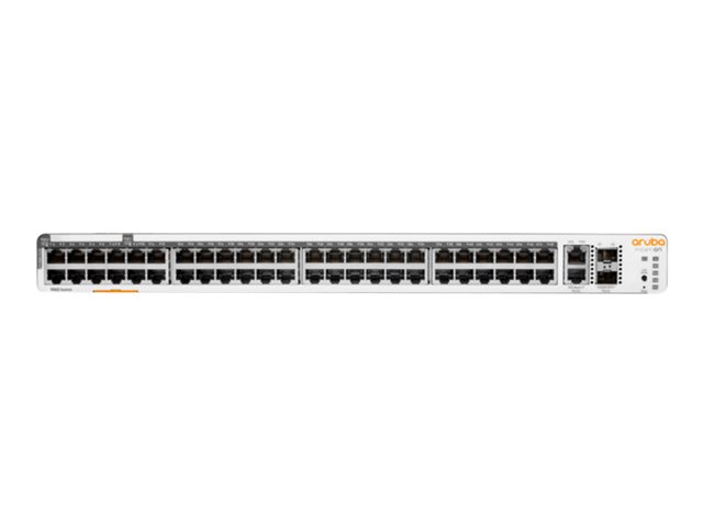 HPE Networking Instant On 1960 48G 40p Class4 8p Class6 PoE 2XGT 2SFP+ 600W Switch - Switch - Managed - 48 x 10/100/1000 + 2 x 10 Gigabit SFP+ + 2 x 100/1000/10GBase-T - rack-mountable - PoE (600 W)