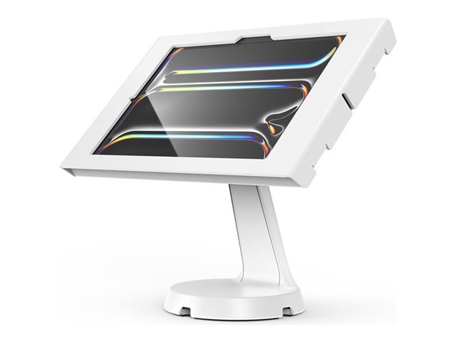 Compulocks iPad Pro M4 11\" (2024), Apex Enclosure Mast Stand - Mounting kit (enclosure, stand) - for tablet - lockable - metal frame - white - screen size: 11\" - counter top, wall-mountable - for Apple 11-inch iPad Pro (M4)