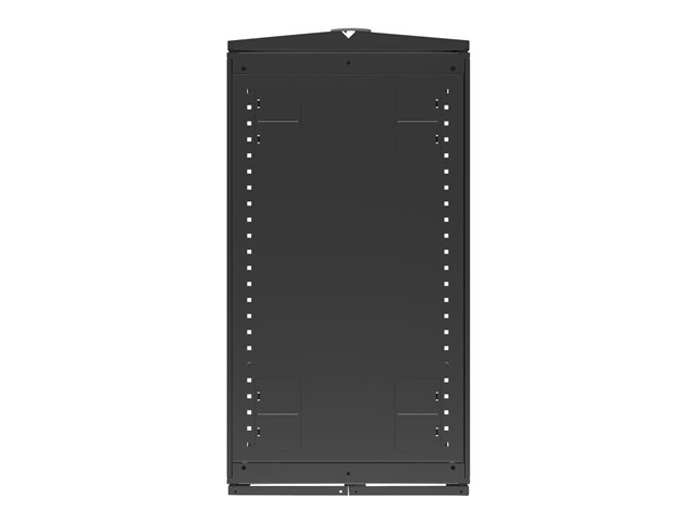 Rack 42U 1998mm (78.6)H x 600mm (23.62)W x 1115mm (43.89)D with Perf. Front Door Perf. Split Rear Doors Black gray shock packaging