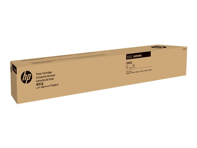 Samsung CLT-C806S - Cyan - original - toner cartridge (SS553A) - for Samsung SL-K703, SL-X703, SL-X706, MultiXpress SL-X704, SL-X7400, SL-X7500, SL-X7600