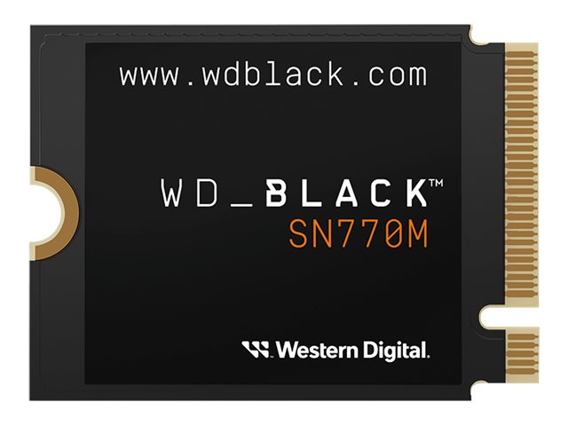 WD Black WDS500G3X0G - SSD - 500 GB - mobile game drive - internal - M.2 2230 - PCIe 4.0 x4 (NVMe)