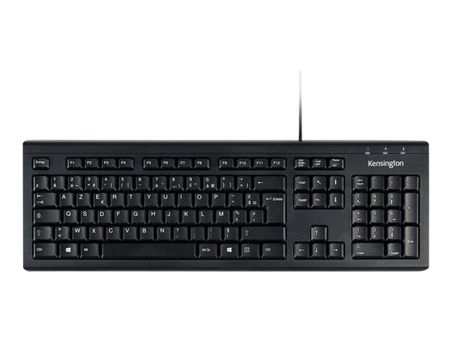 Kensington ValuKeyboard - Keyboard - USB - French - black
