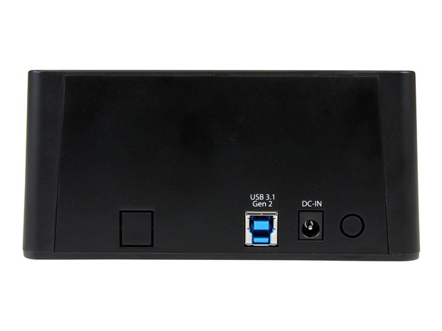 StarTech.com Standalone Hard Drive Duplicator, Dual Bay HDDSSD ClonerCopier, USB 3.1 (10 Gbps) to SATA III (6Gbps) HDDSSD Docking Station, Hard Disk Duplicator Dock - Hard Drive Cloner - Hard drive duplicator - 2 bays (SATA-300) - for P/N: TBLT3MM1MA, TBLT3MM2M, TBLT3MM2MA